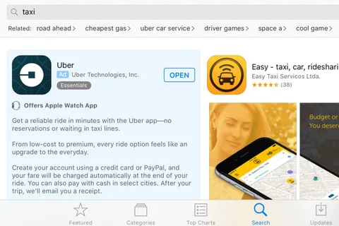 Apple App Store arama sonuçlarında reklam göstermeye başladı