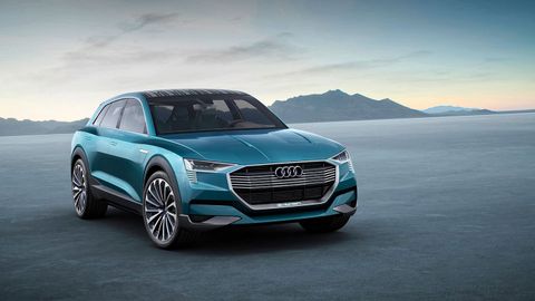 Audi elektrikli otomobil serisi “E-Tron” adını taşıyacak