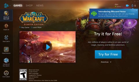 Blizzard Voice oyunculara sesli olarak sohbet etme imkanı sağlıyor