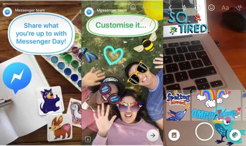 Facebook Messenger Day ile Snapchat’ten esinlenmeye devam ediyor