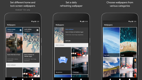 Google Duvar Kağıtları uygulamasıyla telefonları renklendiriyor