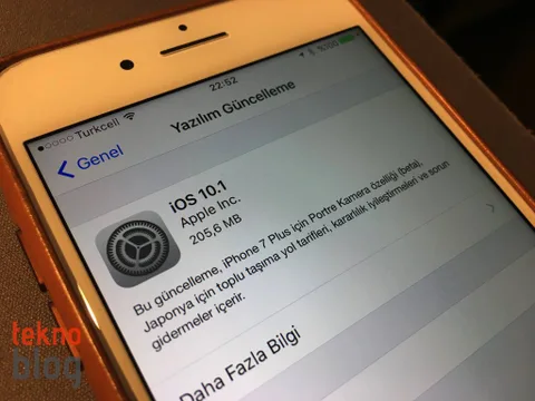 iOS 10.1 yayınlandı, iPhone 7 Plus’a portre modu geldi