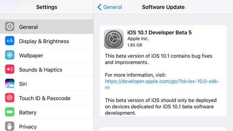 iOS 10.1 beta 5 kayıtlı geliştiriciler için yayınlandı