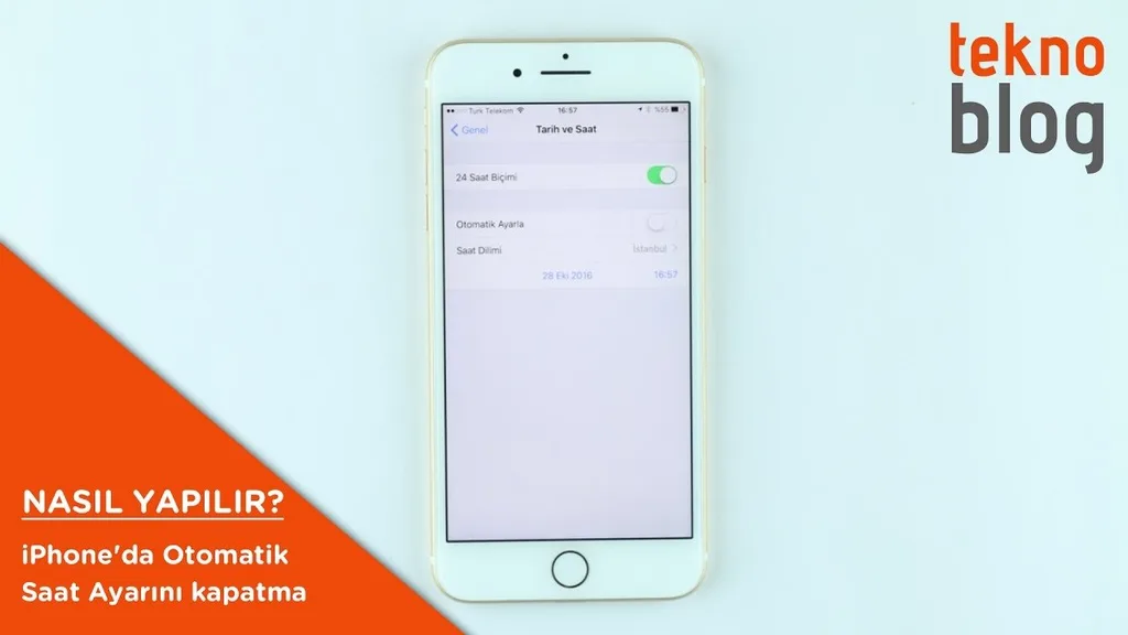 Nasıl Yapılır: iPhone’da otomatik saat ayarını kapatma