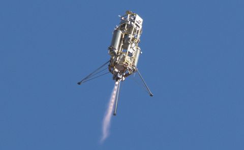 NASA Mars 2020 uzay aracının iniş kamerasını test ediyor