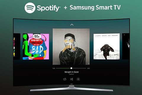 Spotify Samsung Smart TV uygulamasından ücretsiz kullanıcılar da faydalanabilecek