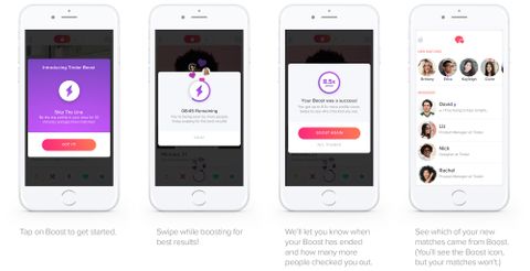 Tinder Boost özelliği tüm dünyada kullanıma sunuldu