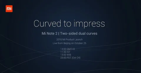 Xiaomi Mi Note 2 25 Ekimde gözler önüne çıkacak