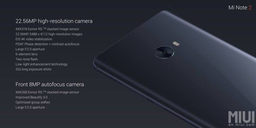 xiaomi mi note 2