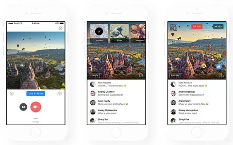 Facebook Prisma’nın canlı video filtrelerini engelliyor