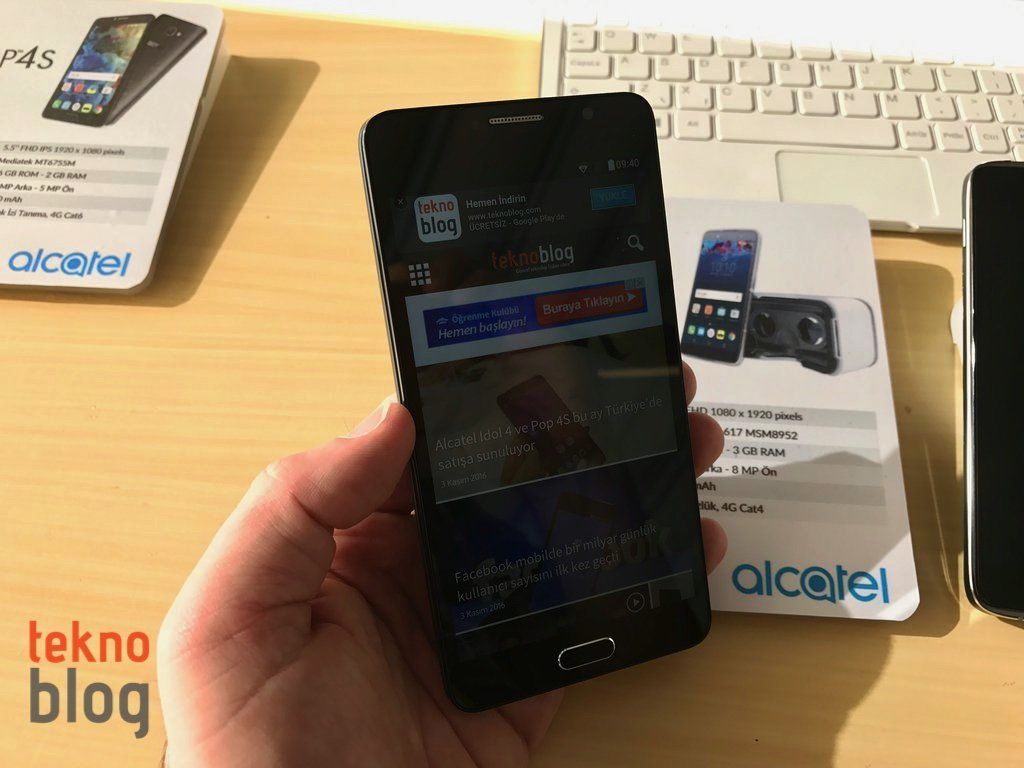 Alcatel Idol 4 ve Pop 4S bu ay Türkiye’de satışa sunuluyor