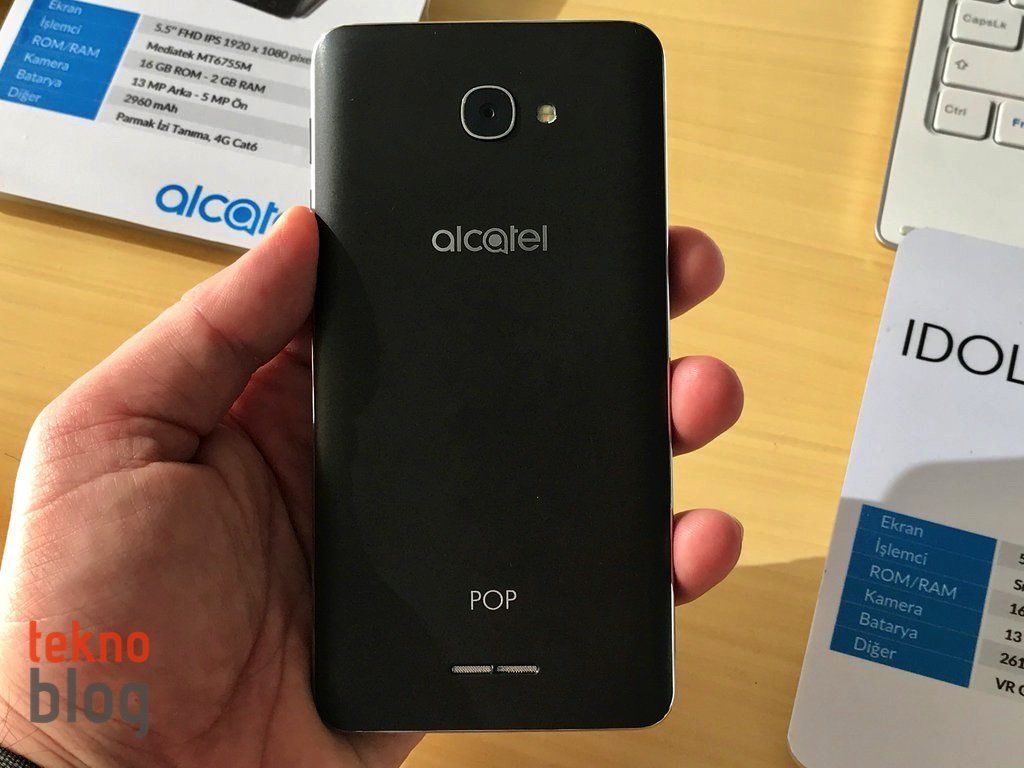 Alcatel Idol 4 ve Pop 4S bu ay Türkiye’de satışa sunuluyor