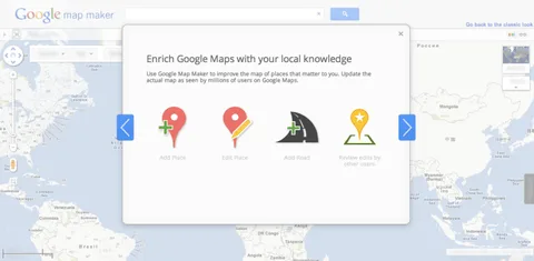 Google harita düzenleme aracını ana uygulamanın içine taşıyor