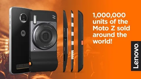 Lenovo Moto Z 1 milyon satış rakamına ulaştı