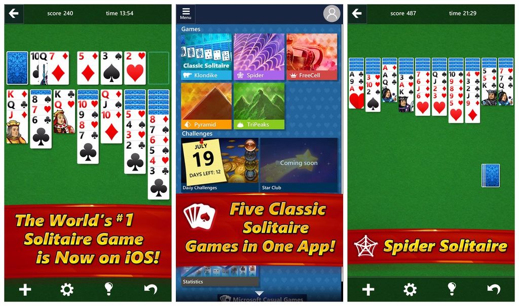 microsoft solitaire