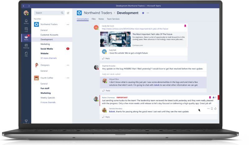 Microsoft Teams iş ortamında Slack’i yenme hedefiyle faaliyete geçiyor