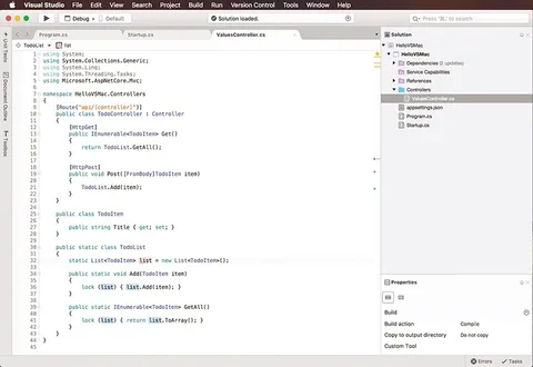 Microsoft Visual Studio Mac uygulaması kullanıcılarla buluşuyor