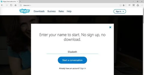 Skype misafir modu ile giriş yapma zorunluluğunu ortadan kaldırıyor