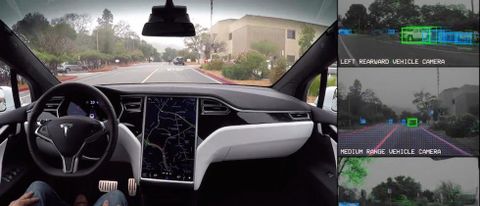 Tesla Autopilot donanımının yeteneklerini yakından görme imkanı sunuyor