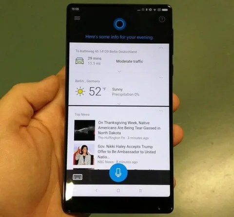 Xiaomi Mi Mix Cortana’yı ön yüklü olarak sunacak