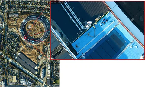 Apple Campus 2’nin bu sefer de çok yüksek çözünürlüklü fotoğrafı çekildi