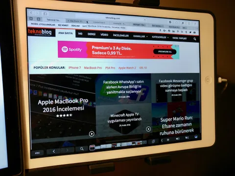 Duet Display Touch Bar’ın tadına iPad’de bakma fırsatı veriyor
