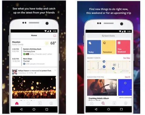Facebook Etkinlikler Android uygulaması Google Play Store’da yerini aldı