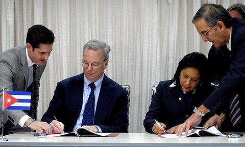 Google Küba’da veri depolayacak