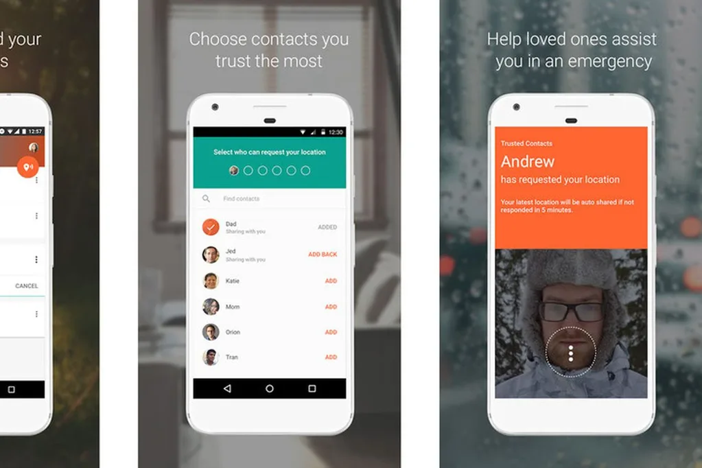 Güvenilir Kişiler Android uygulamasıyla acil durumlarda konumunuzu paylaşın