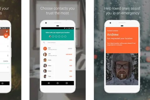 Güvenilir Kişiler Android uygulamasıyla acil durumlarda konumunuzu paylaşın