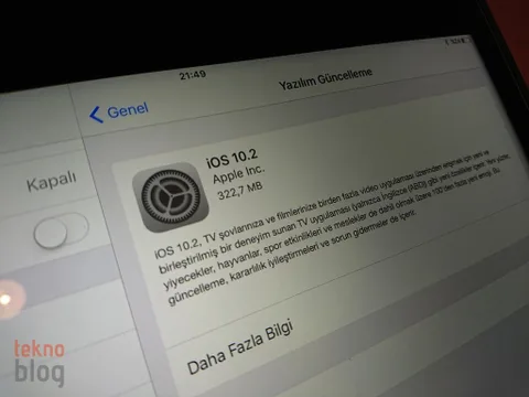 iOS 10.2 iPhone, iPad ve iPod touch için resmen yayınlandı