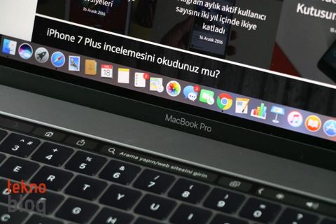 MacBook Pro Touch Bar inceleme