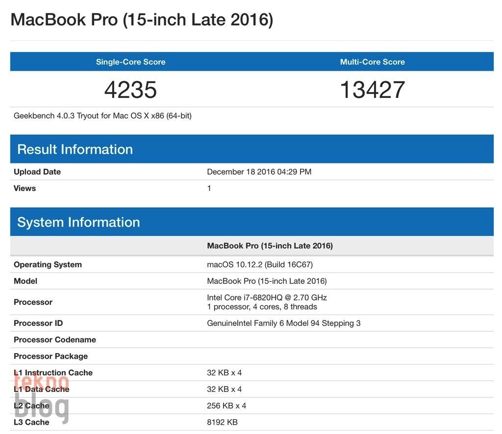 Apple MacBook Pro 2016 İncelemesi