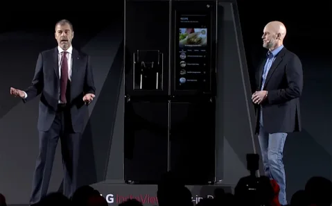 LG webOS işletim sistemli akıllı buzdolabını tanıttı