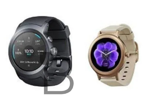 Google’ın LG üretimi Android Wear 2.0 saatleri düşük çözünürlüklü fotoğrafta görülüyor