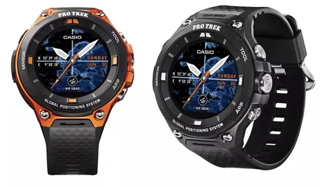 Casio Android Wear 2.0 işletim sistemli yeni akıllı saatini tanıttı