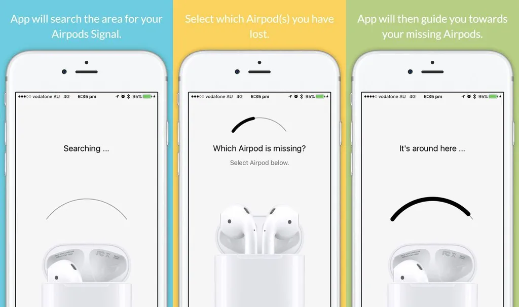 Apple AirPods kulaklıklar için çıkan yer bulma uygulaması kaldırıldı