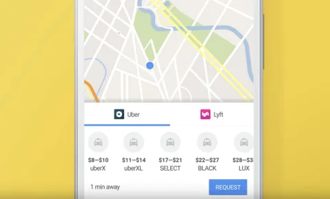 Google Haritalar uygulamadan çıkmadan Uber’den araç çağırmayı mümkün kılıyor