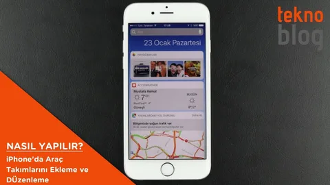Nasıl Yapılır: iPhone’da Araç Takımlarını kullanma ve düzenleme