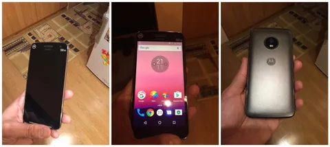 Moto G5 Plus olduğu söylenen cihaz internet üzerinden satılıyor