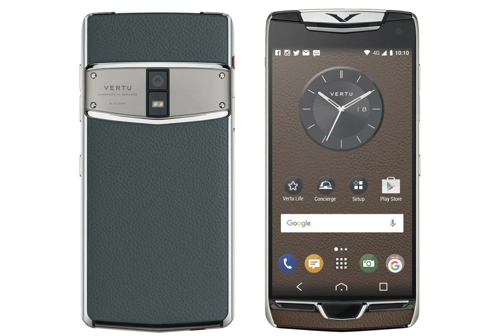 Vertu Constellation zenginlerin zevklerine hitap eden en son lüks Android telefon