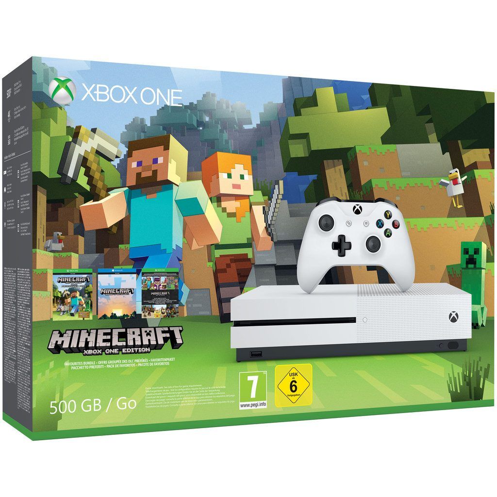 xbox one s minecraft