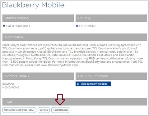 TCL BlackBerry markalı tablet üretme hazırlığında mı?