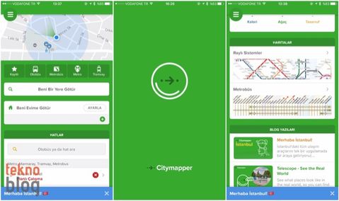 Citymapper: Ulaşımda tüm seçenekleri görmenin hızlı yolu