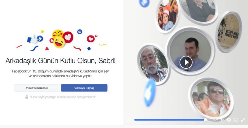 facebook arkadaşlar günü