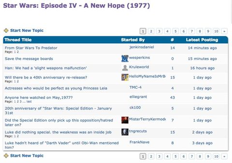 IMDb mesaj panolarını kapatıyor