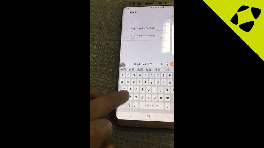 Galaxy S8 internete sızan videolarda çalışır durumda görülüyor