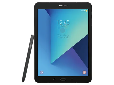 Galaxy Tab S3 kullanım kılavuzu opsiyonel S Pen desteğini gösteriyor