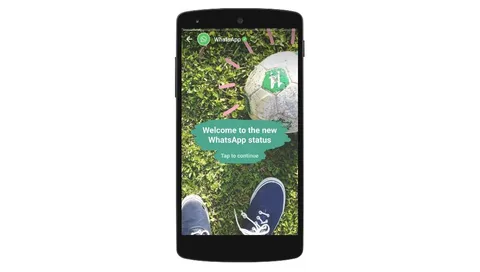 WhatsApp Durum özelliğini Snapchat tarzı hikâyelere dönüştürdü