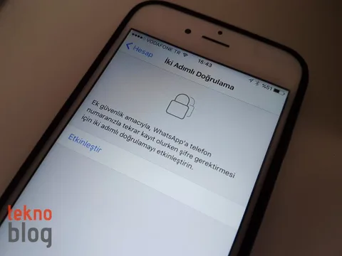 WhatsApp iki adımlı doğrulama özelliğini tüm kullanıcılar için sundu